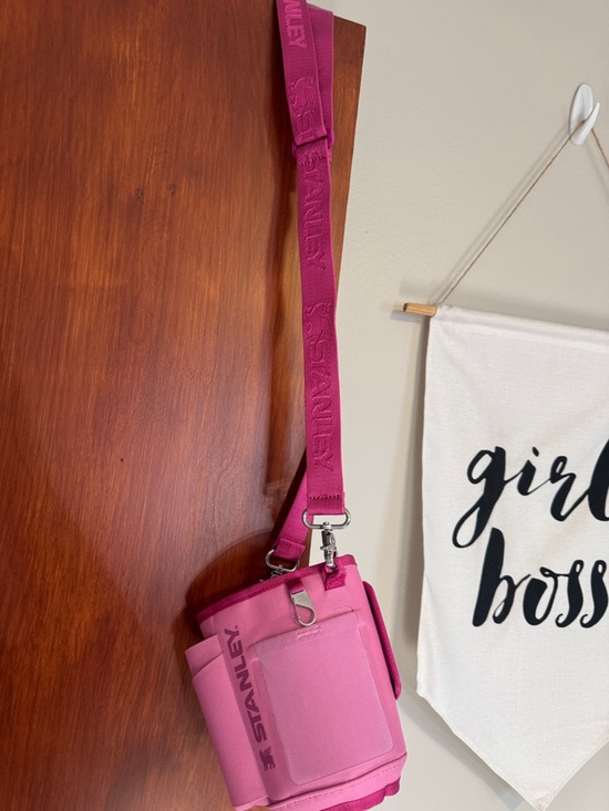 Stanley Accessories - Stanley Pink Adjustable Strap Crossbody Carry All 40 oz